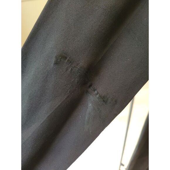 rtr SZ small black Alexis Helene asymmetrical long sleeve dress solid solid - Picture 7 of 7